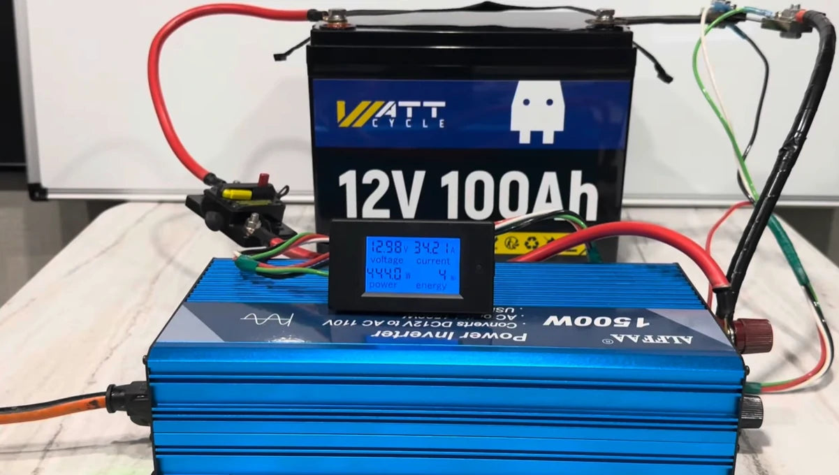 WattCycle 12V 100Ah LiFePO4 Battery: Reliable Performance at an Afford –  Wattcycle-US