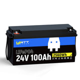 WattCycle 24V 100Ah LiFePO4 Battery