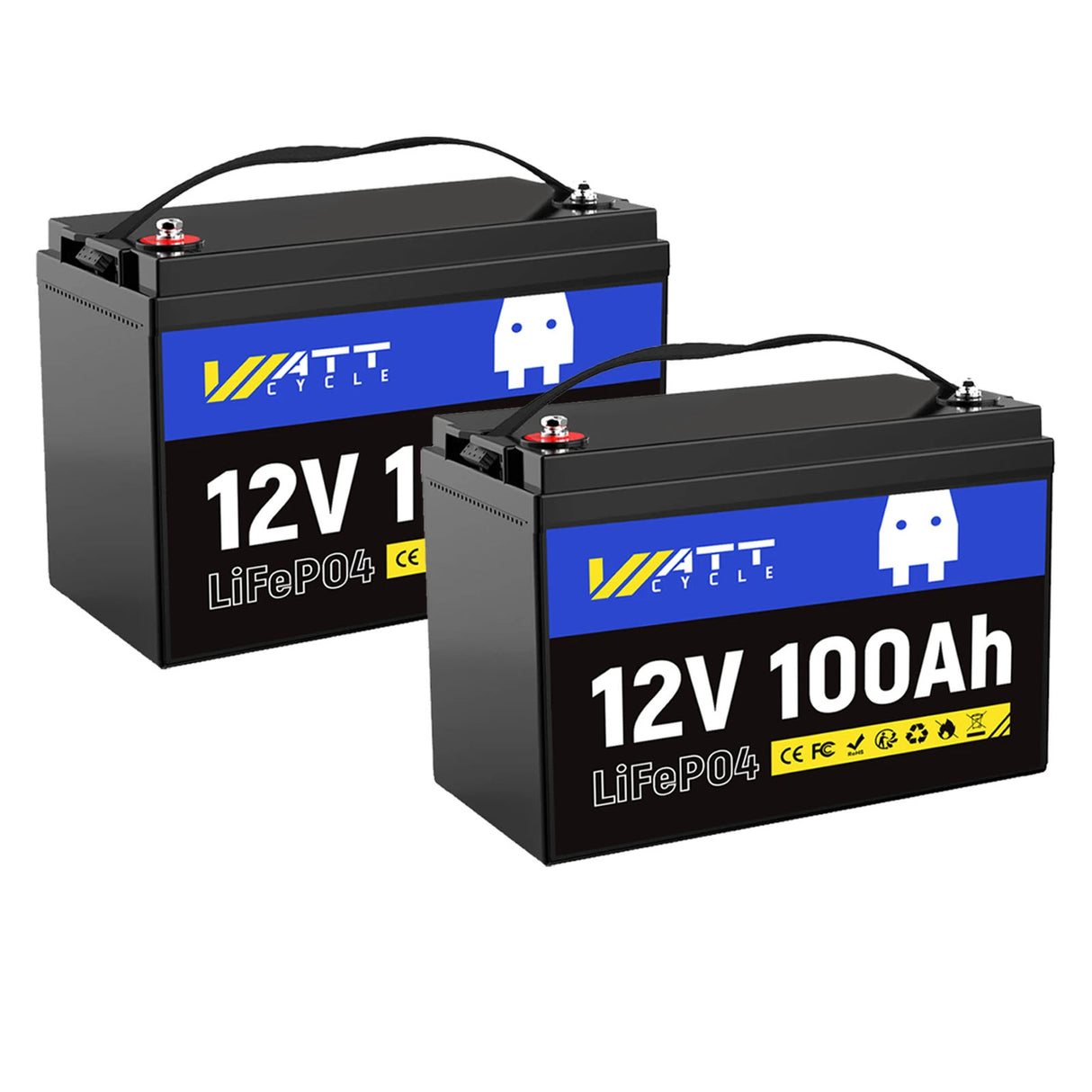 ✨【Pre Sale】WattCycle 12V 100Ah Pro Group 31 LiFePO4 Battery