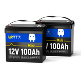 24V 100Ah Mini LiFePO4 Battery Set