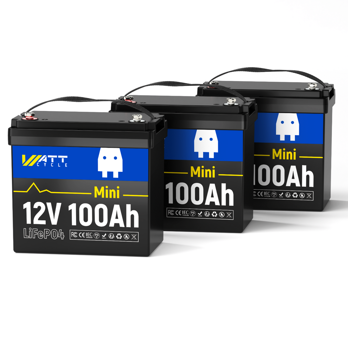 12V 100Ah Mini LiFePO4 Battery