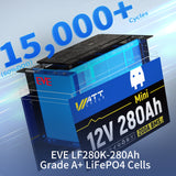 【Price Drop】12V 280Ah Mini LiFePO4 Battery