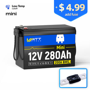 12V 280Ah MINI + Fuse ($464.98)