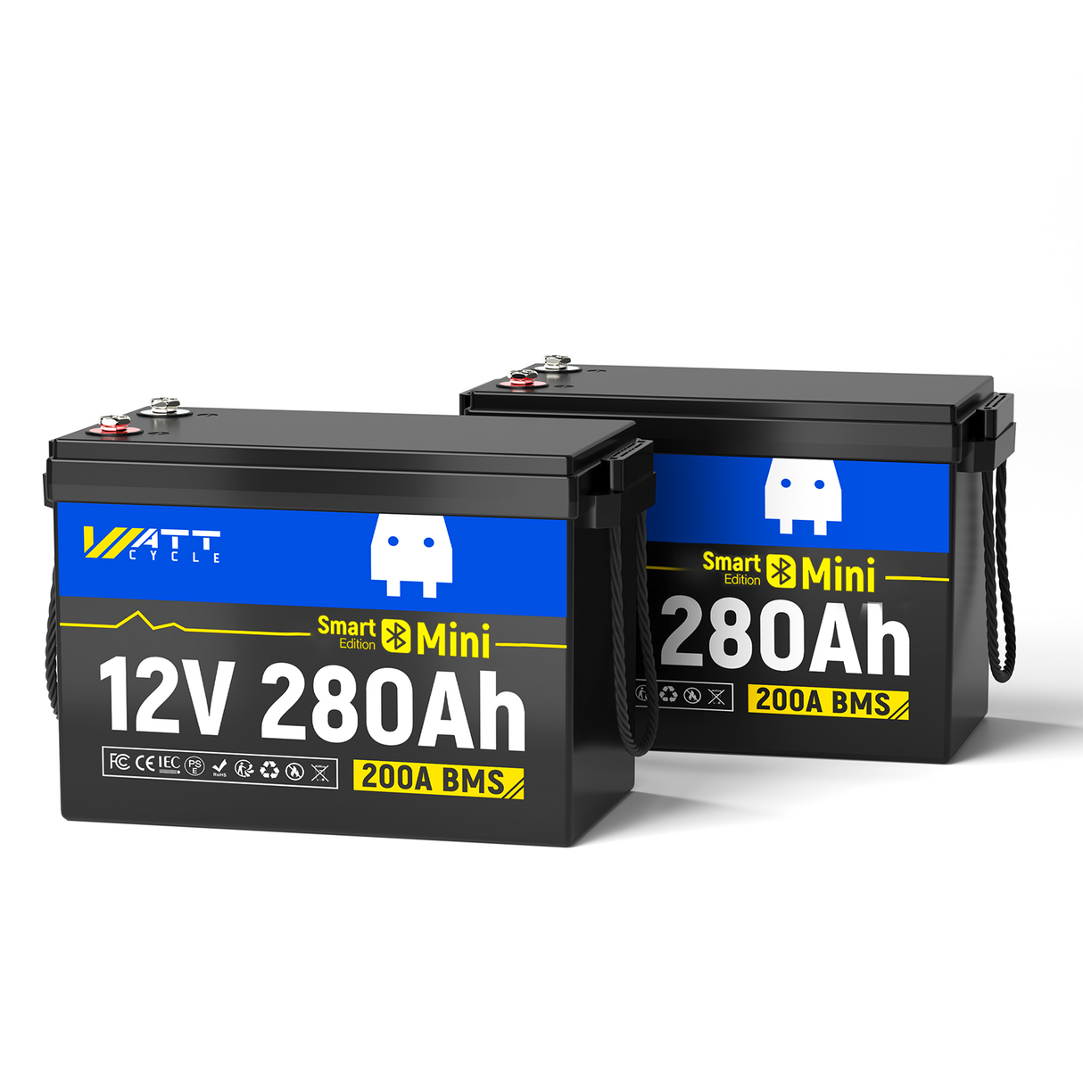 24V 280Ah MINI LiFePO4 Battery with Bluetooth Set