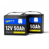 24V 50Ah Group U1 LiFePO4 Battery Set