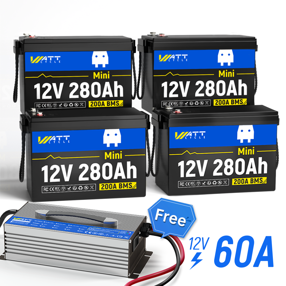 【Price Drop】12V 280Ah Mini LiFePO4 Battery