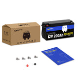 WattCycle 24V 200Ah LiFePO4 Battery Set - 2 Battery Set