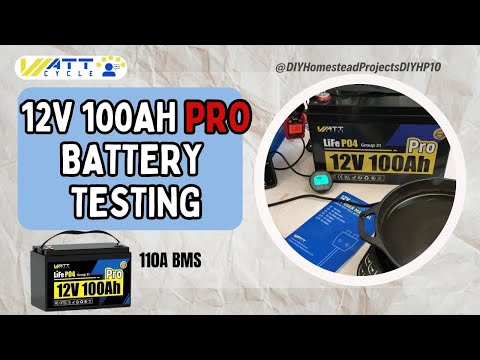 WattCycle 12V 100Ah Pro Group 31 LiFePO4 Battery