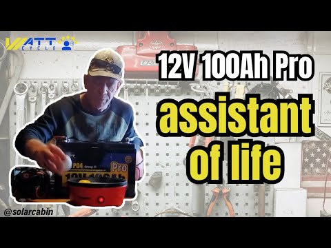 WattCycle 12V 100Ah Pro Group 31 LiFePO4 Battery