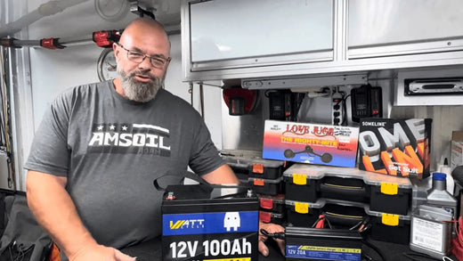 wattcycle 12v 100ah LiFePO4 battery amsoil adam review