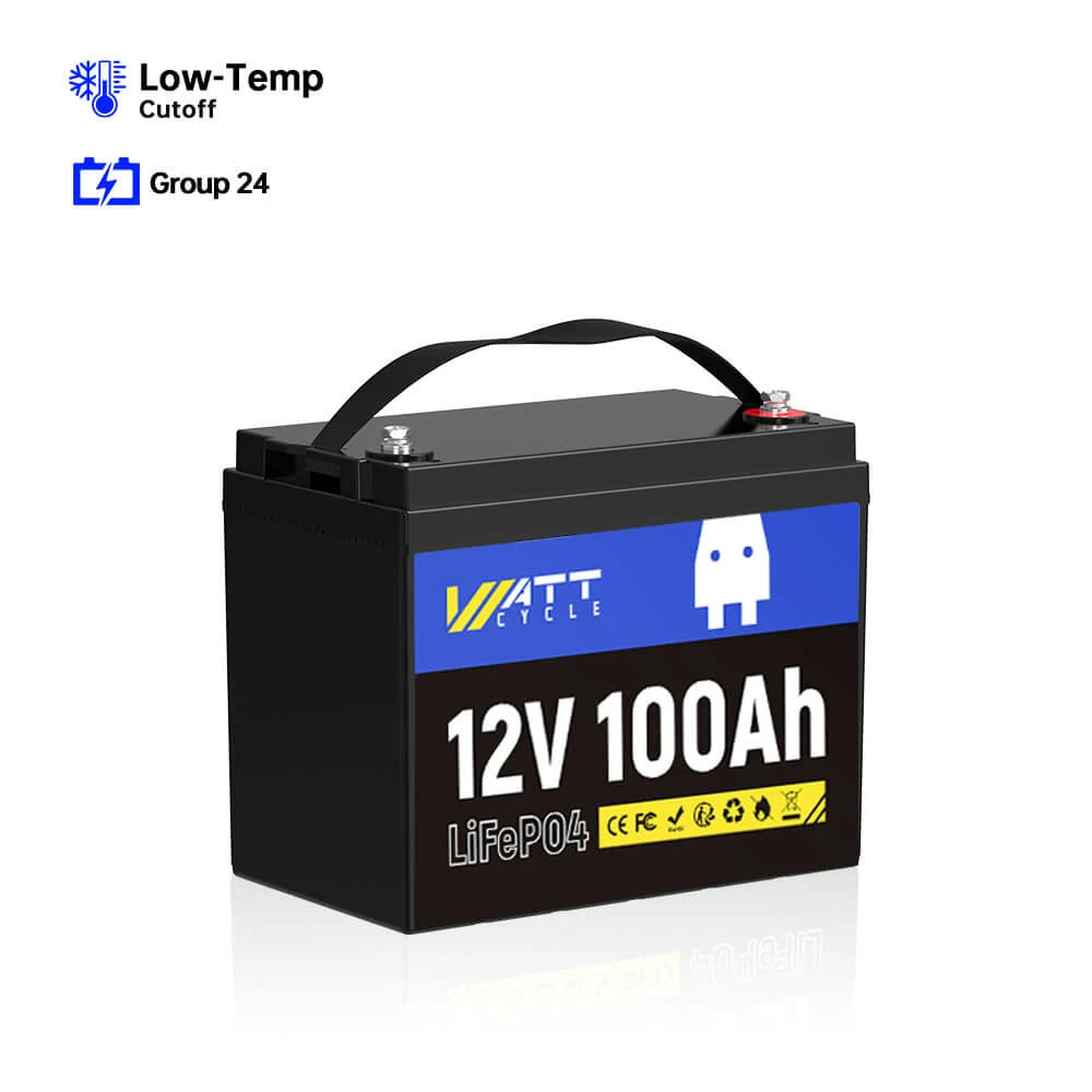 ✨【Pre Sale】WattCycle 12V 100Ah Pro Group 31 LiFePO4 Battery